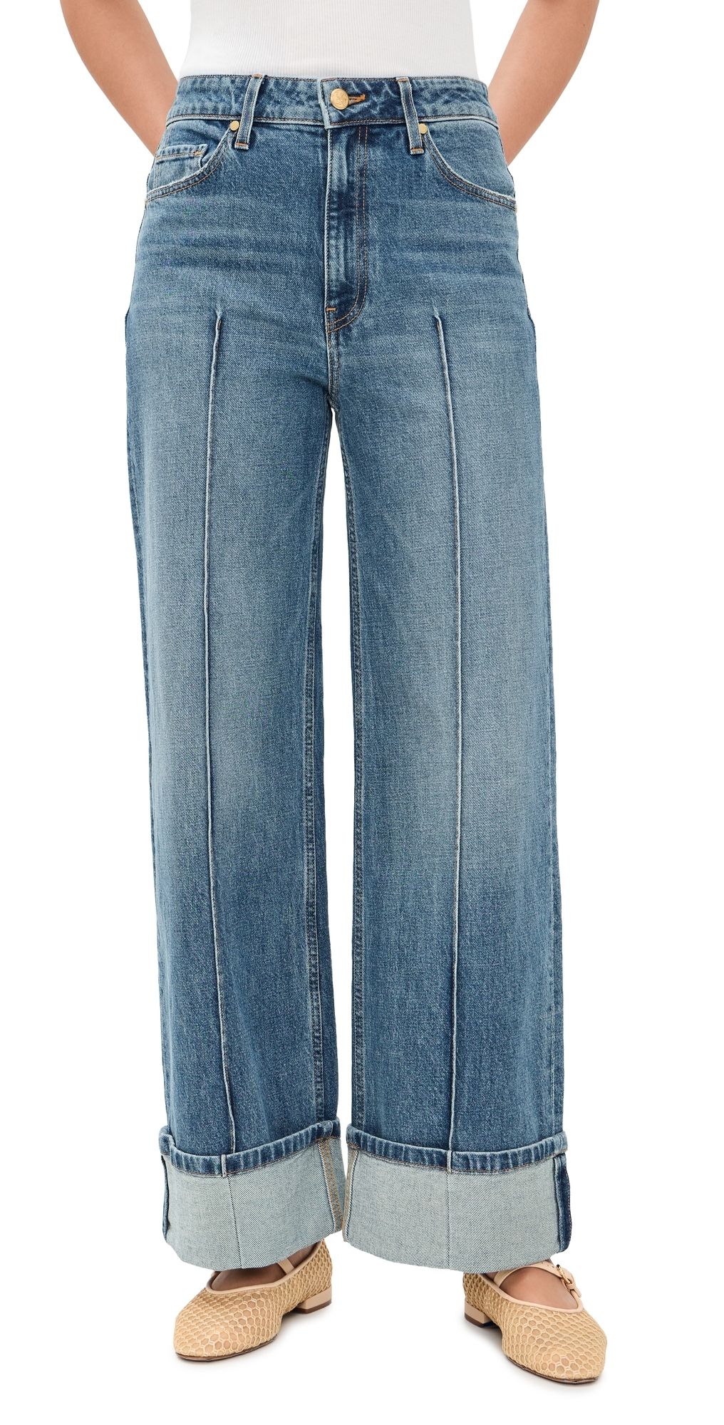 Ulla Johnson Genevieve Stretch Jeans Danube 25