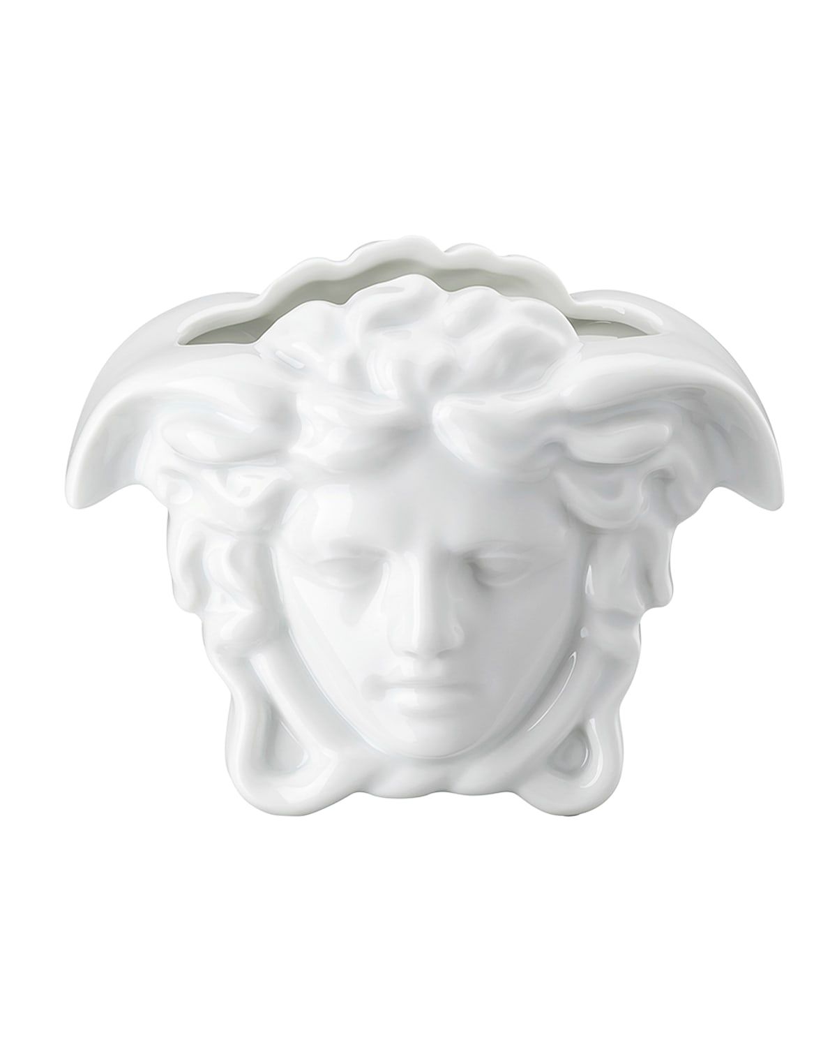 Medusa Grande Vase in White - 3.5"