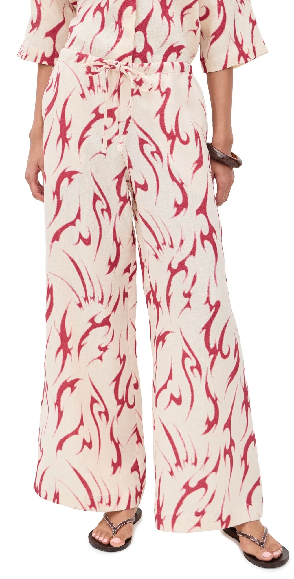 OAS Tribalo Luma Trousers Red S