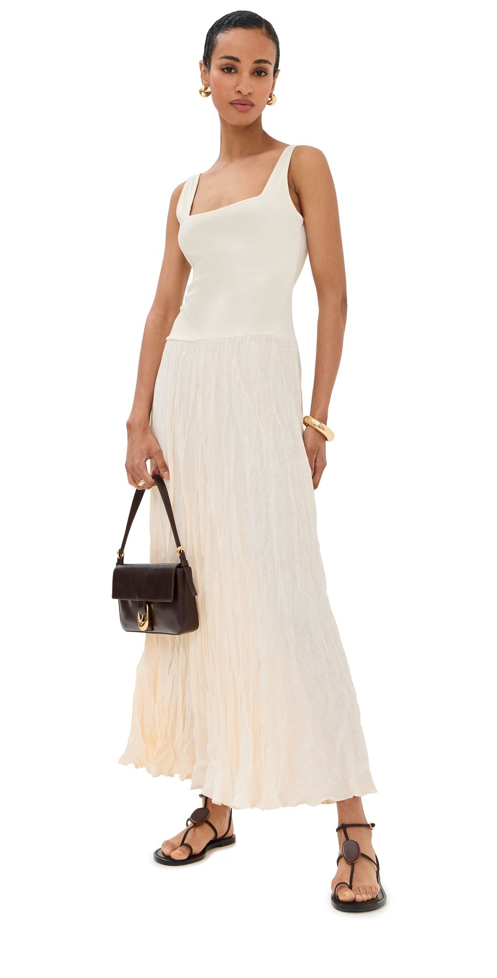 Johanna Ortiz Ecru Mariner Maxi Dress Ecru 0