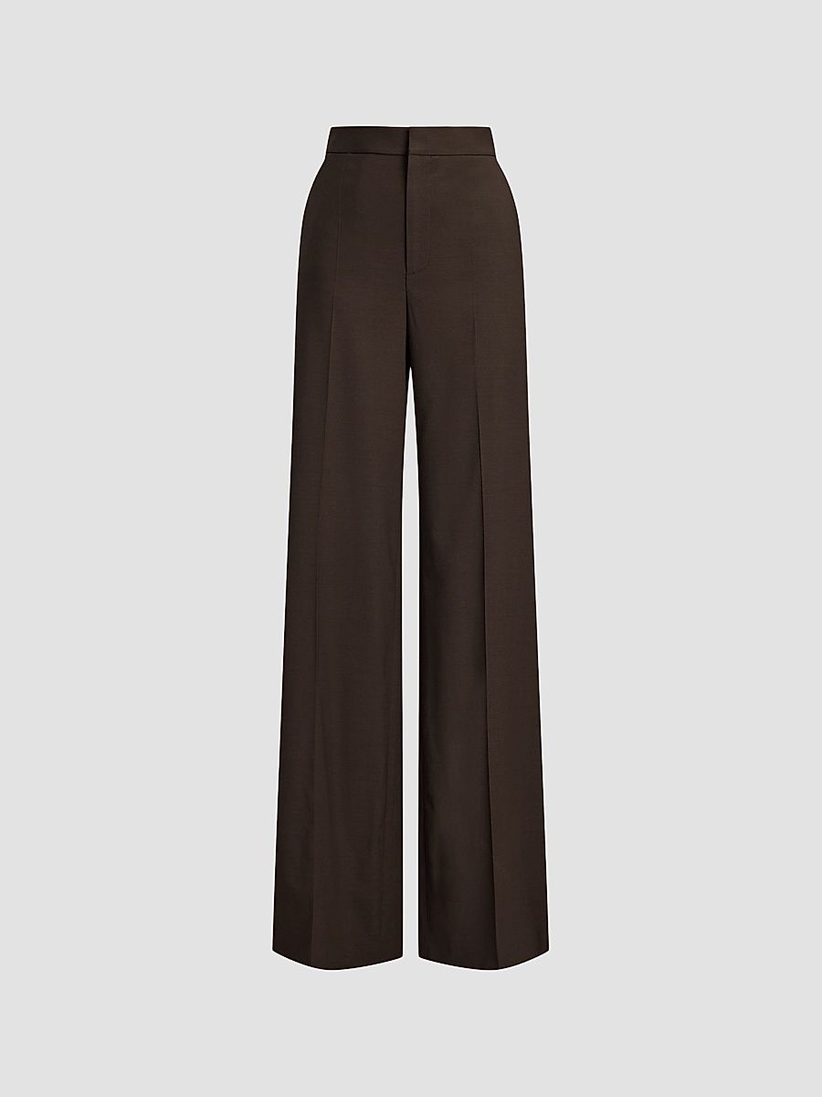 Women's Dean Ii Wool-Blend Pants - Sycamore - Size 8