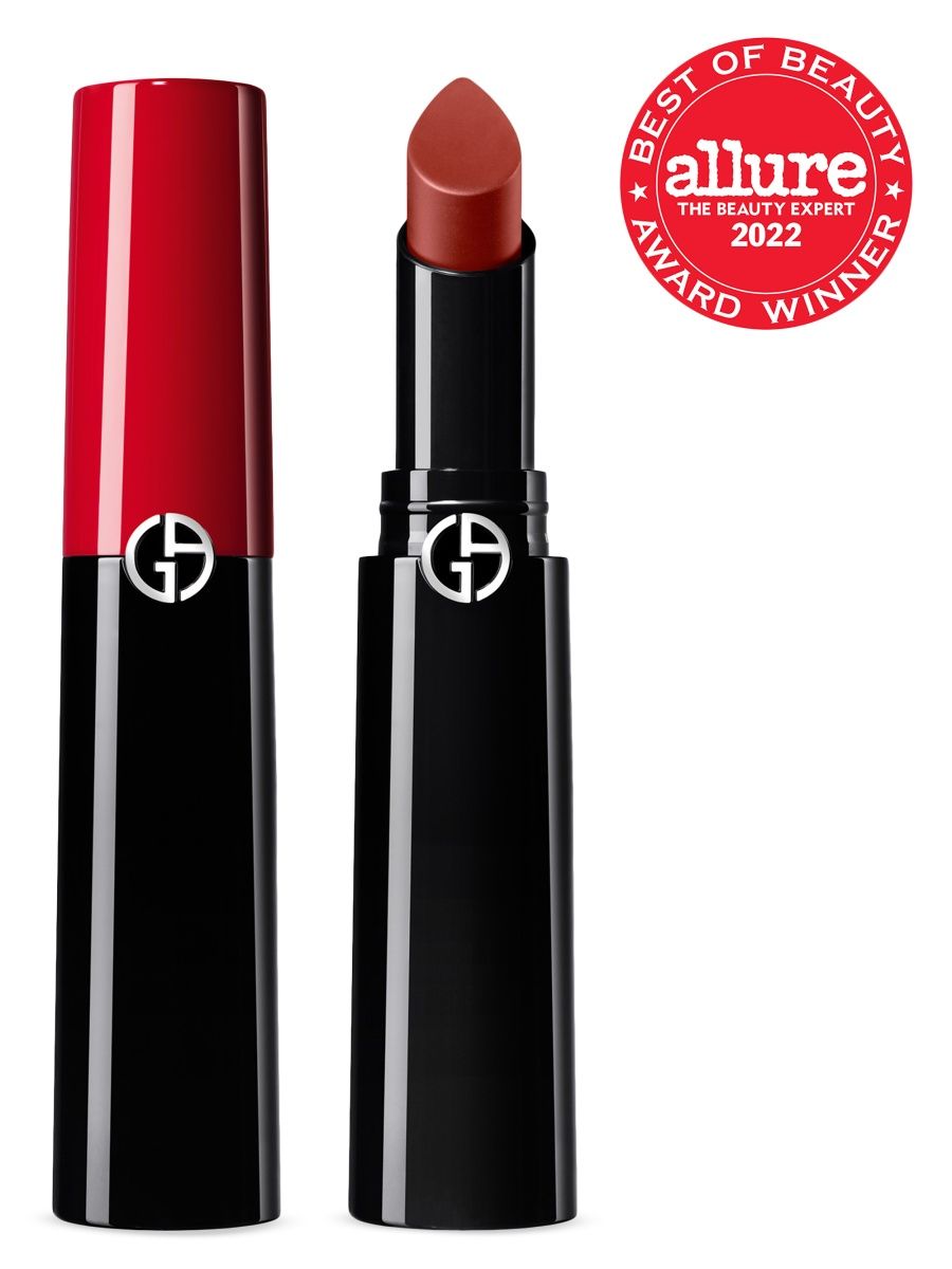 ARMANI BEAUTY Women's Lip Power Long Lasting Satin Lipstick - 201 Majestic
