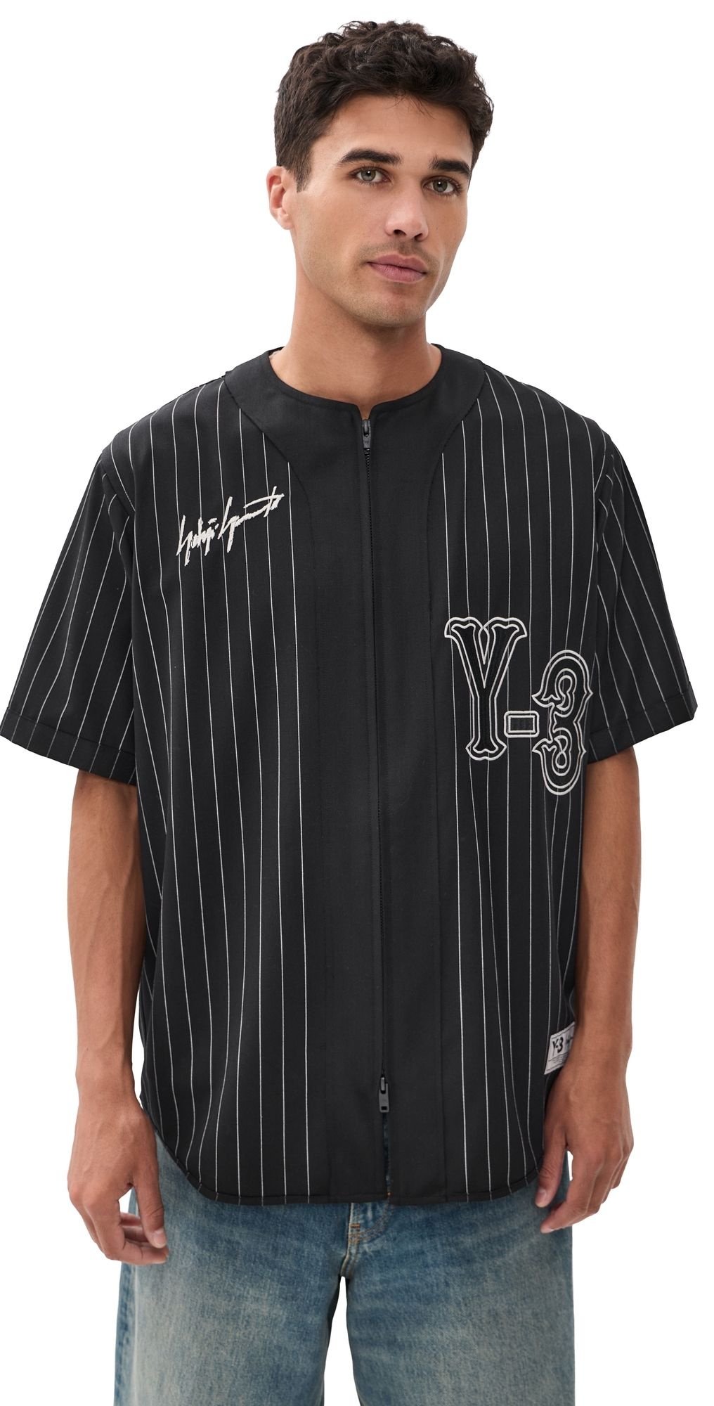 Y-3 Elite 5 Baseball Shirt Black M