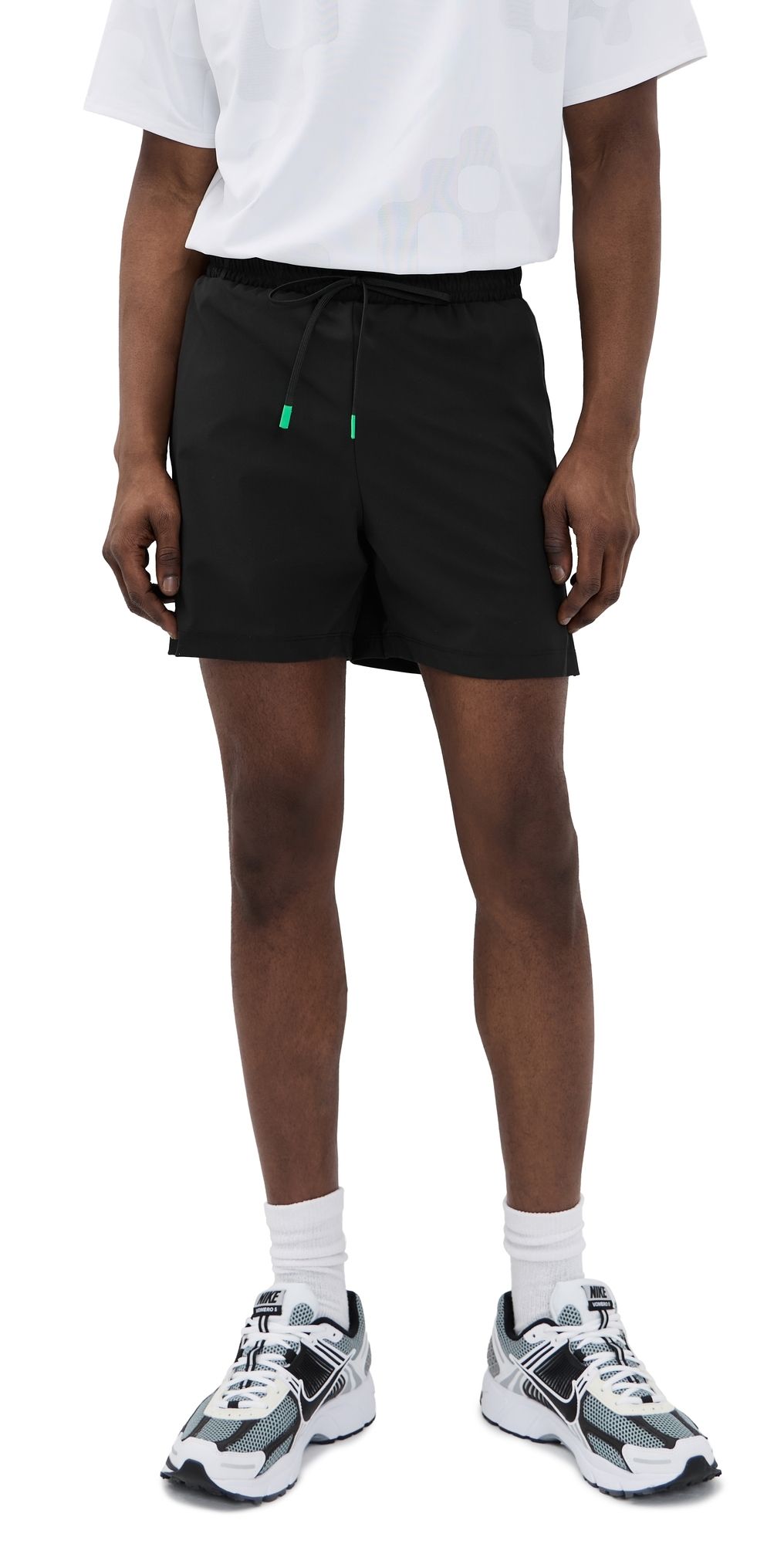 Malbon Golf Performance Poly Tech Shorts Black XXL