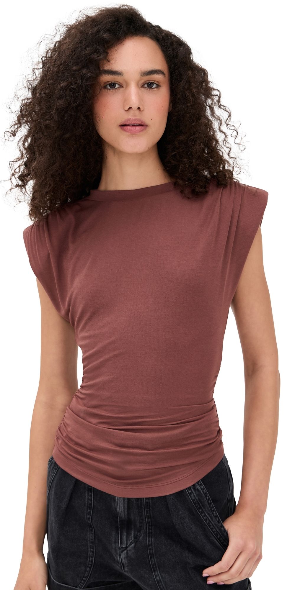 Isabel Marant Étoile Devani Top Burnt Henna 38