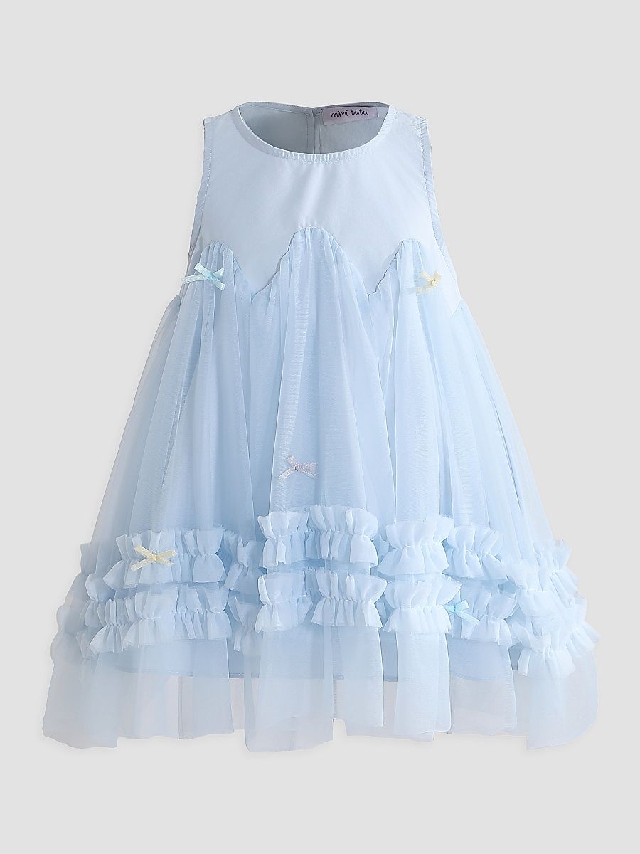 Mimi Tutu Girl's Little Girl's & Girl's Genevieve Dress - Blue - Size 8