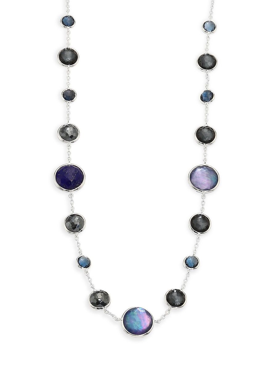 Women's Lollipop Lollitini Sterling Silver & Multi-Gemstone Necklace - Silver