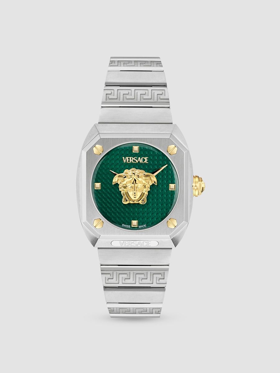 Versace Women's Medusa Antares Stainless Steel Bracelet Watch/35MM - Silver