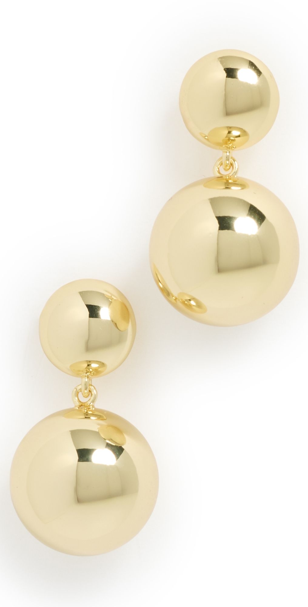 Gorjana Newport Drop Earrings Gold One Size