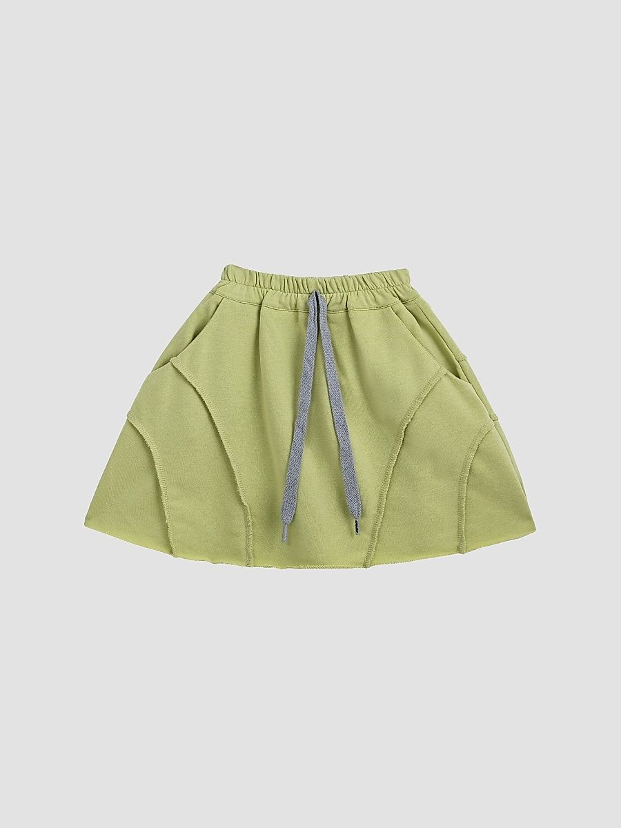 Little Girl's & Girl's Drawstring Skirt - Green - Size 5