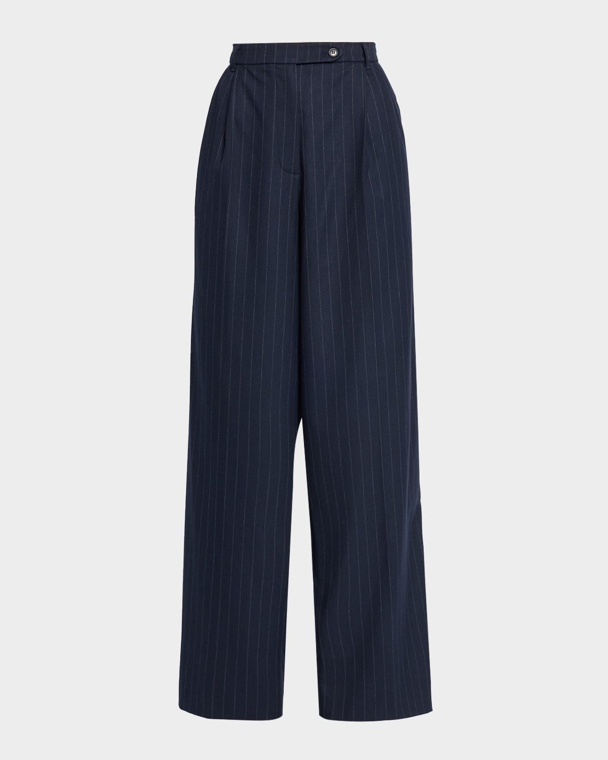Atlas Pinstripe Twill Trousers