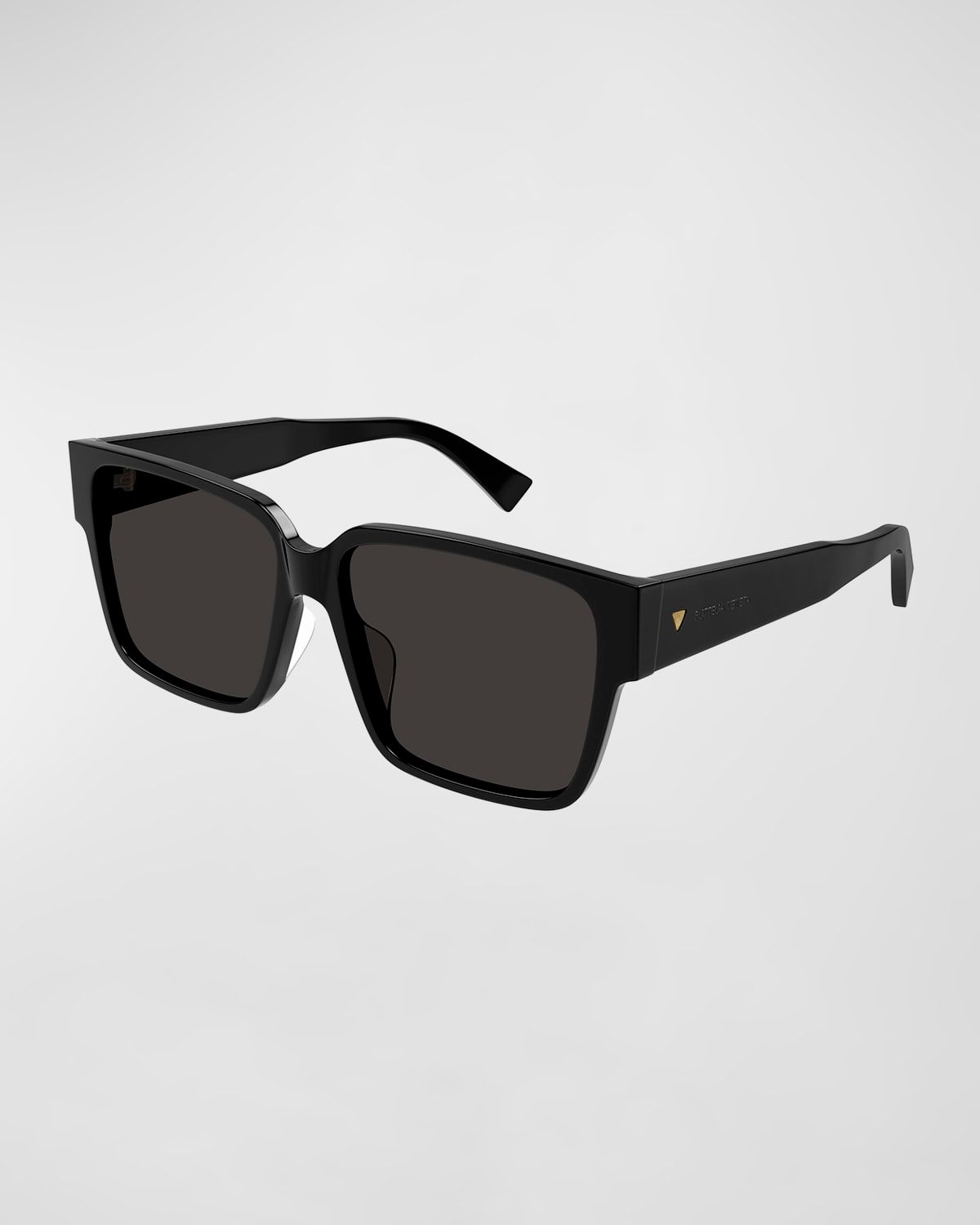 Logo Acetate Square Sunglasses