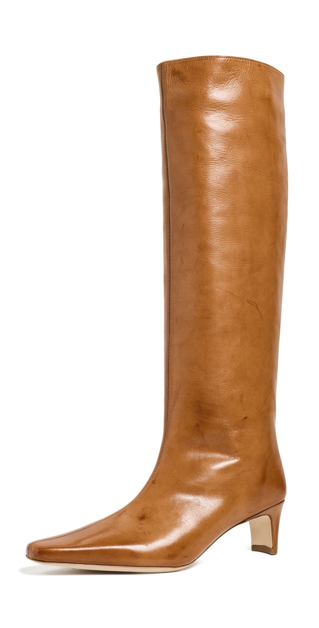 STAUD Wally Boots Cashew Distressed 42