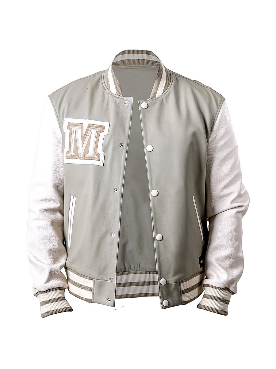 Men's Ascension Leather Jacket - Green - Size XXXL