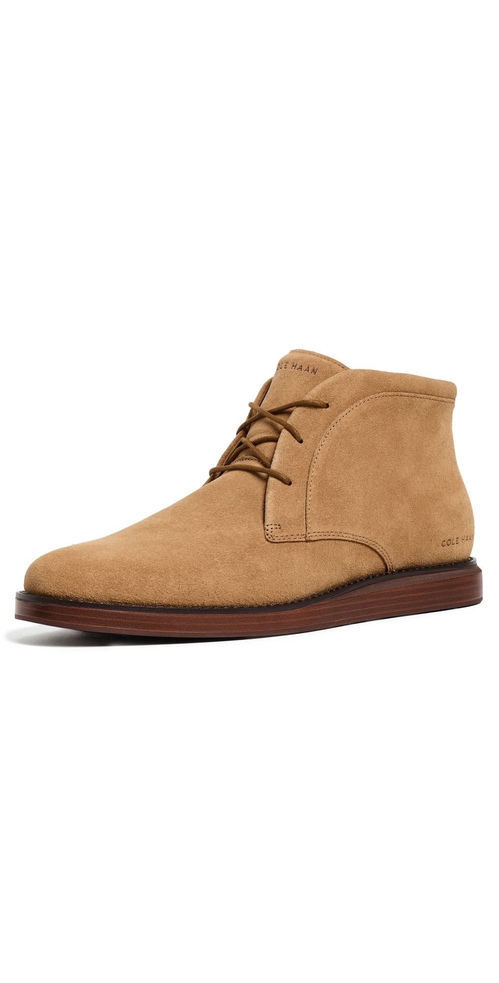 Cole Haan Grand Neoclassic Flexcraft Chukka Boots Toasted Coconut Suede/Agtn D 12