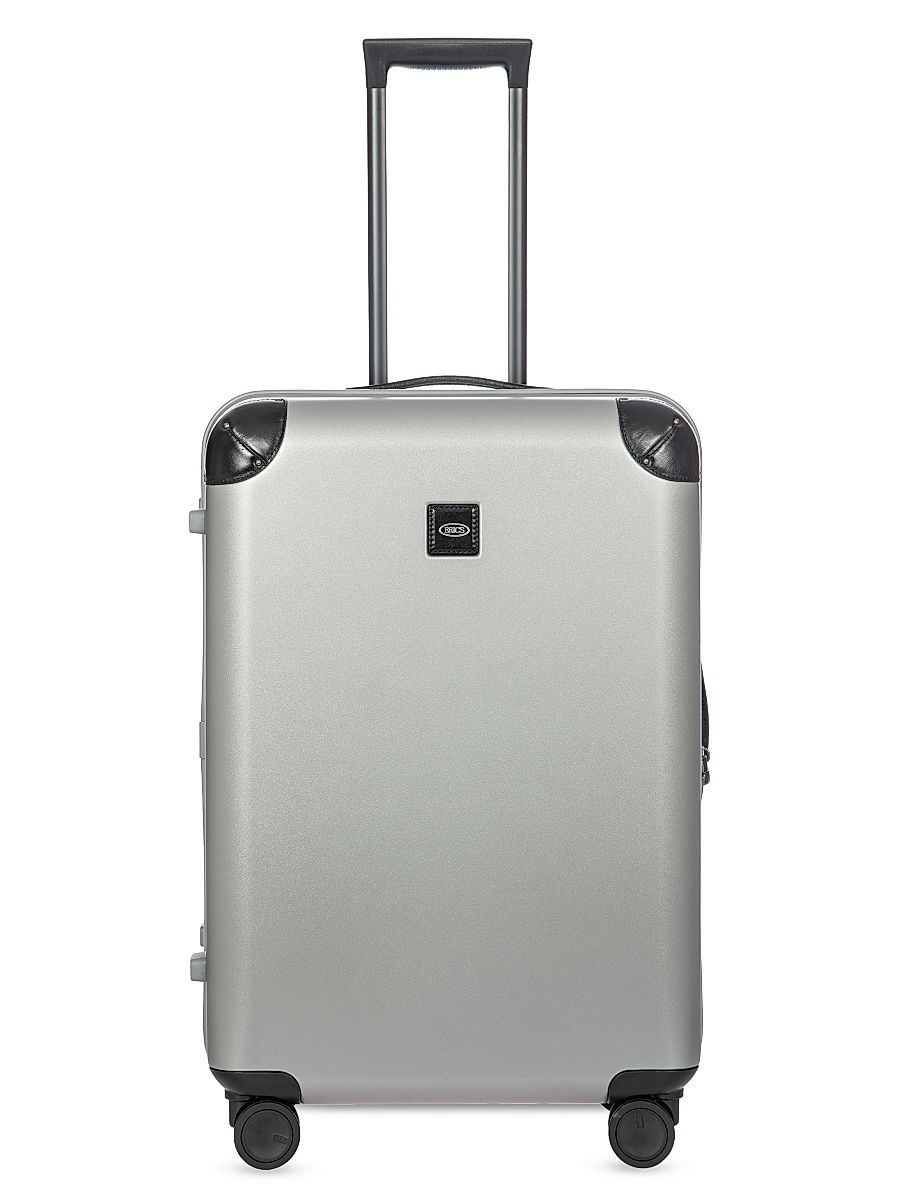Amalfi 27" Spinner Suitcase - Silver Black