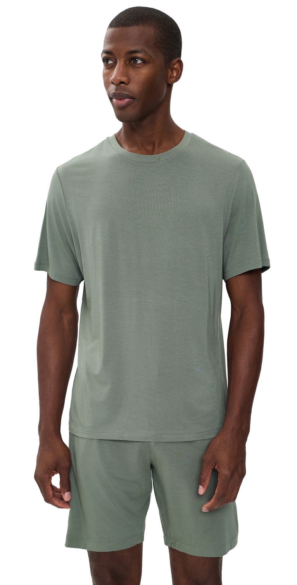 Eberjey Henry Short Pajamas Set Desert Sage XXL