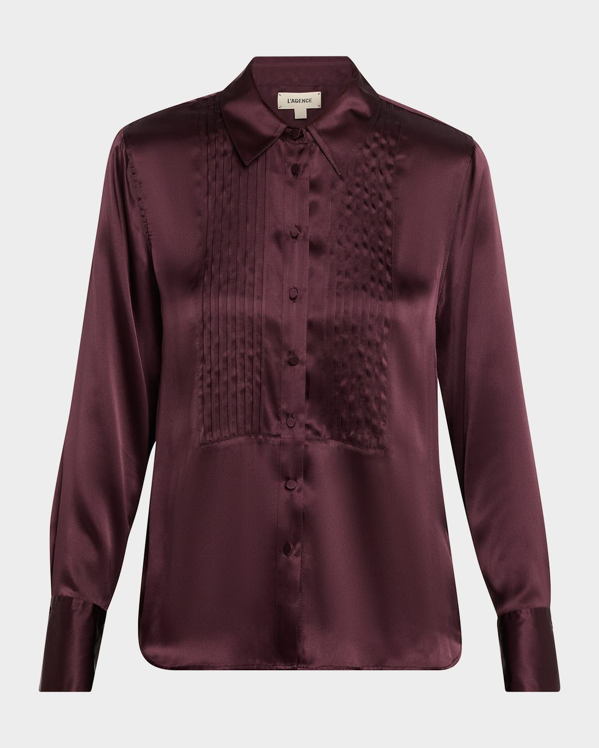 Divya Pintuck Tux Shirt