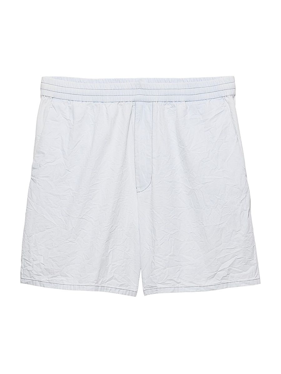 Men's Chambray Bermudas - Blue - Size Medium