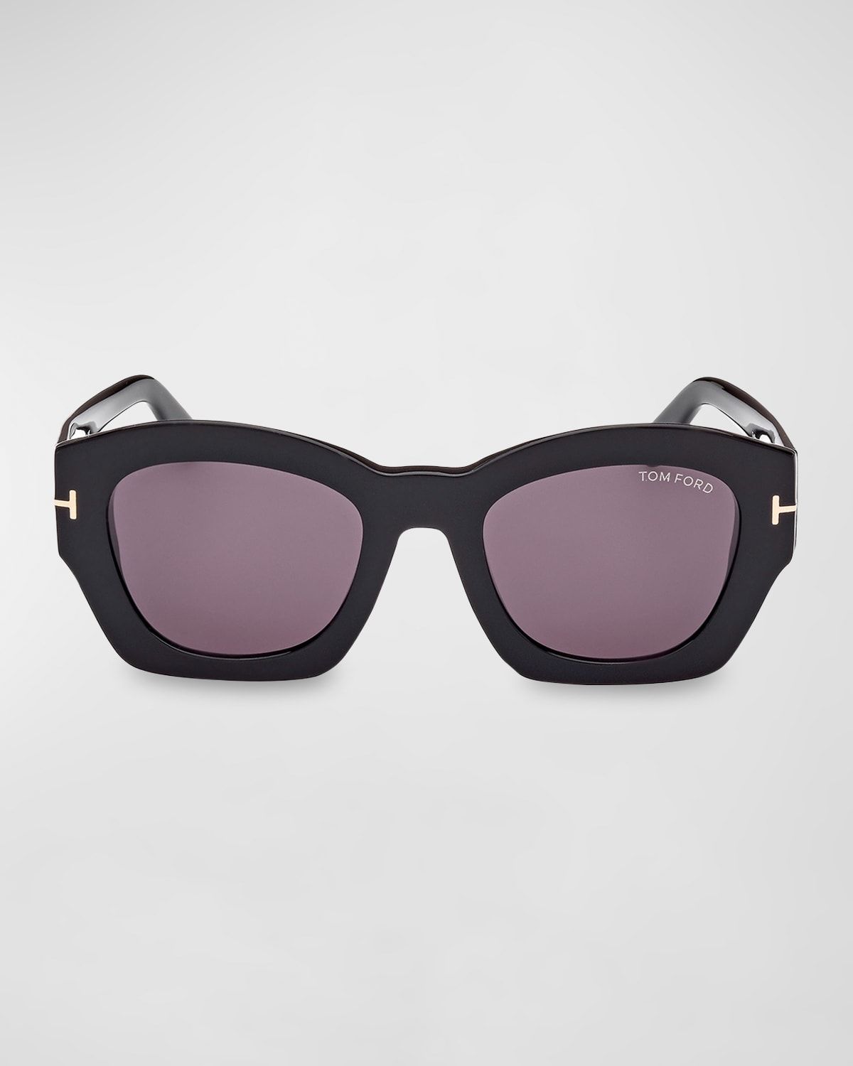 Guilliana Acetate Geometric Sunglasses