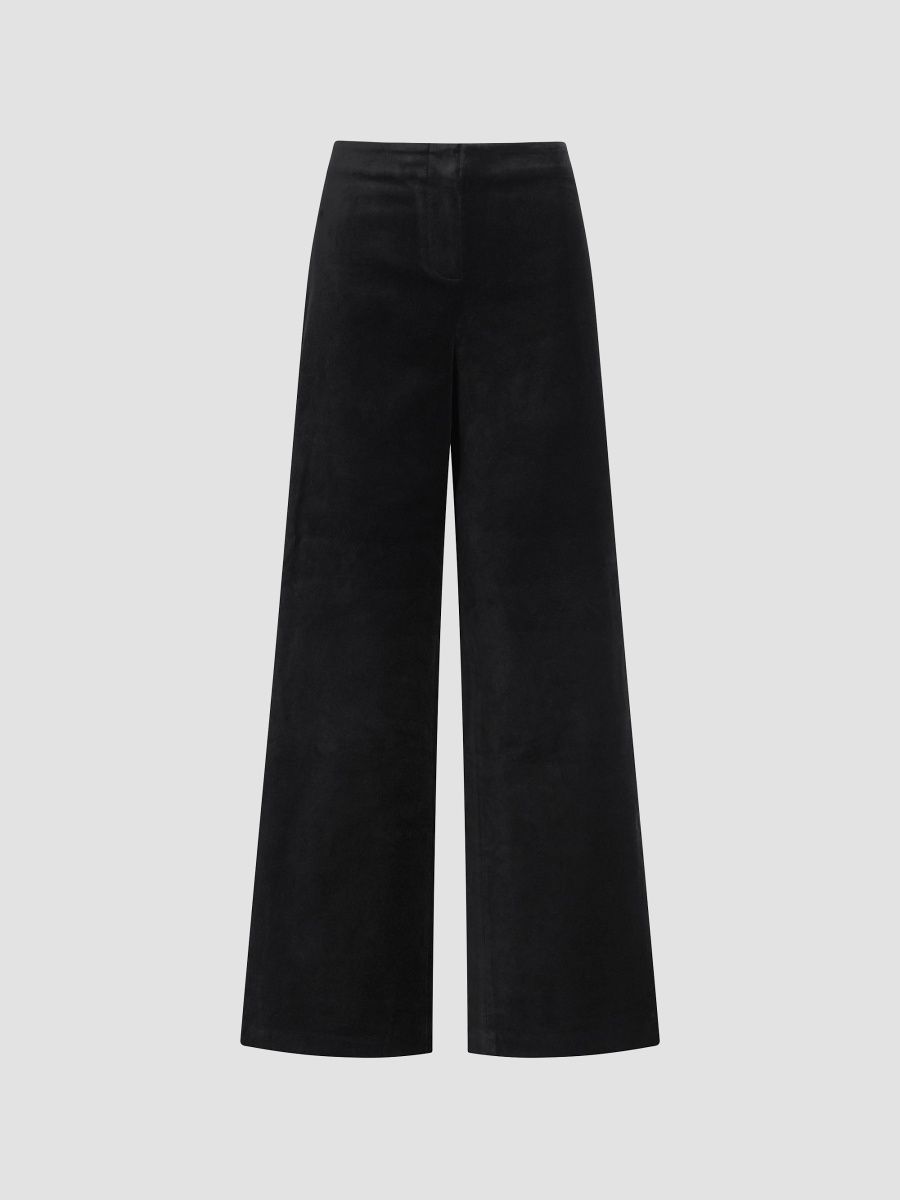 Joe's Jeans Women's The Velveteen Slim Clean Pants - Black - Size 8