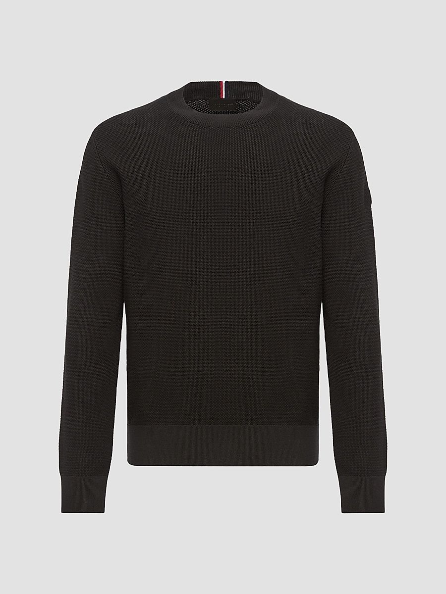 Men's Sweater in Cotton - Black - Size XXL