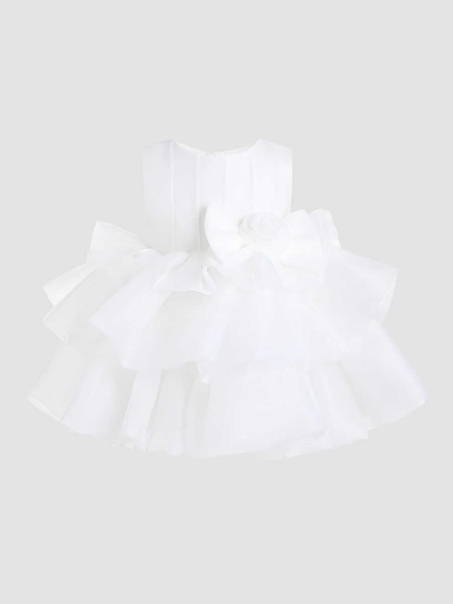 Baby Girl's Altheira Dress - White - Size 36 Months