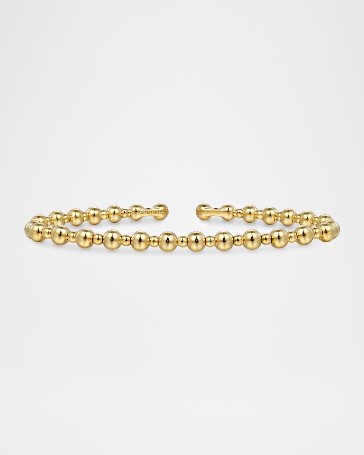 14K Yellow Gold Bujukan Open Bangle