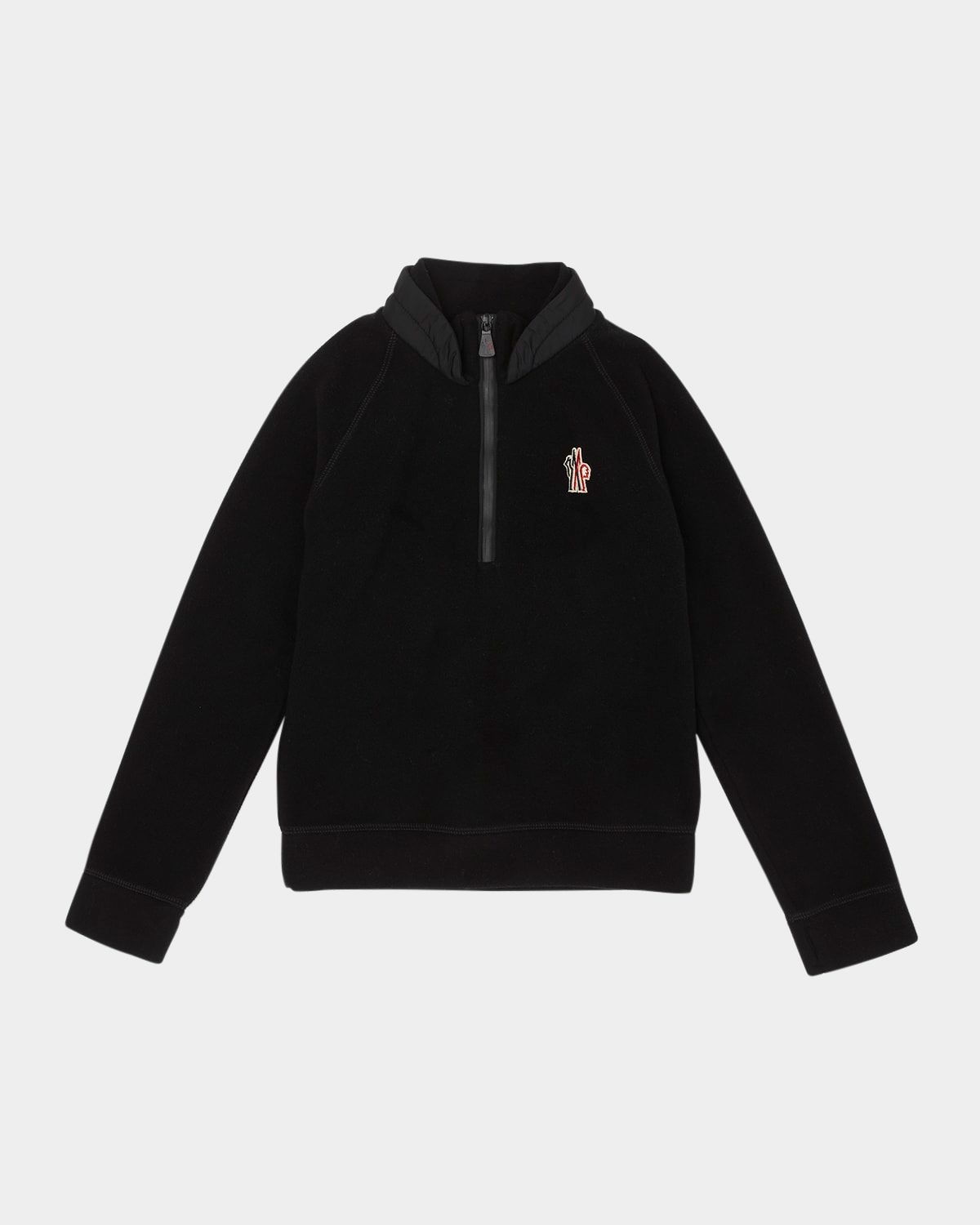 Kid & apos;s Embroidered Logo-Print Sweatshirt, Size 8-14