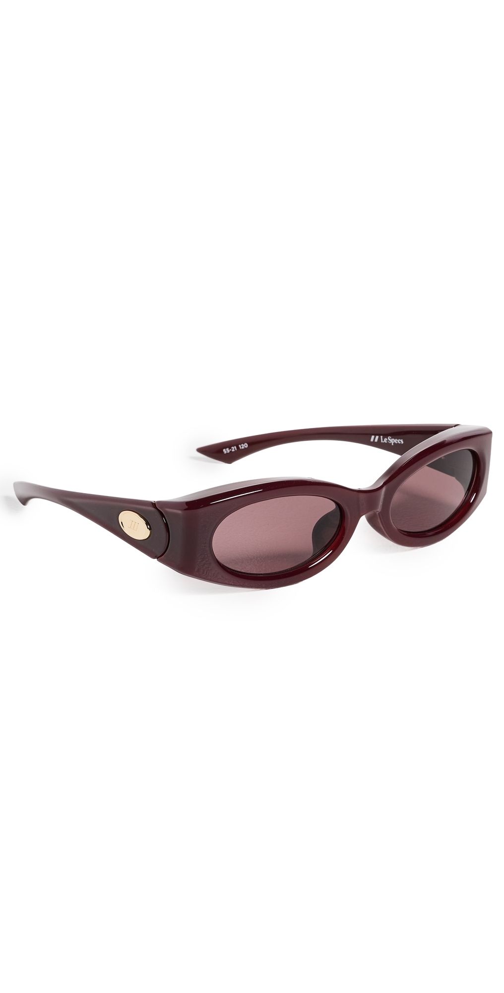 Le Specs Glaciem Sunglasses Burgundy One Size