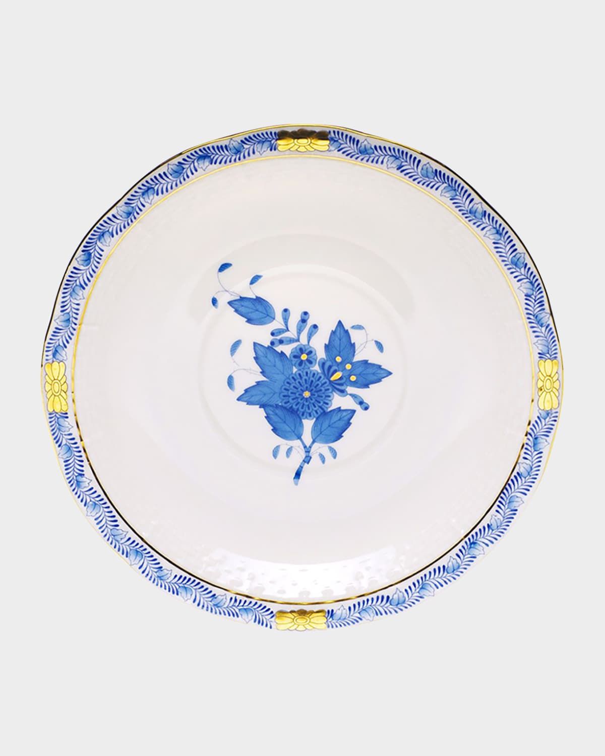 Blue Chinese Bouquet Saucer