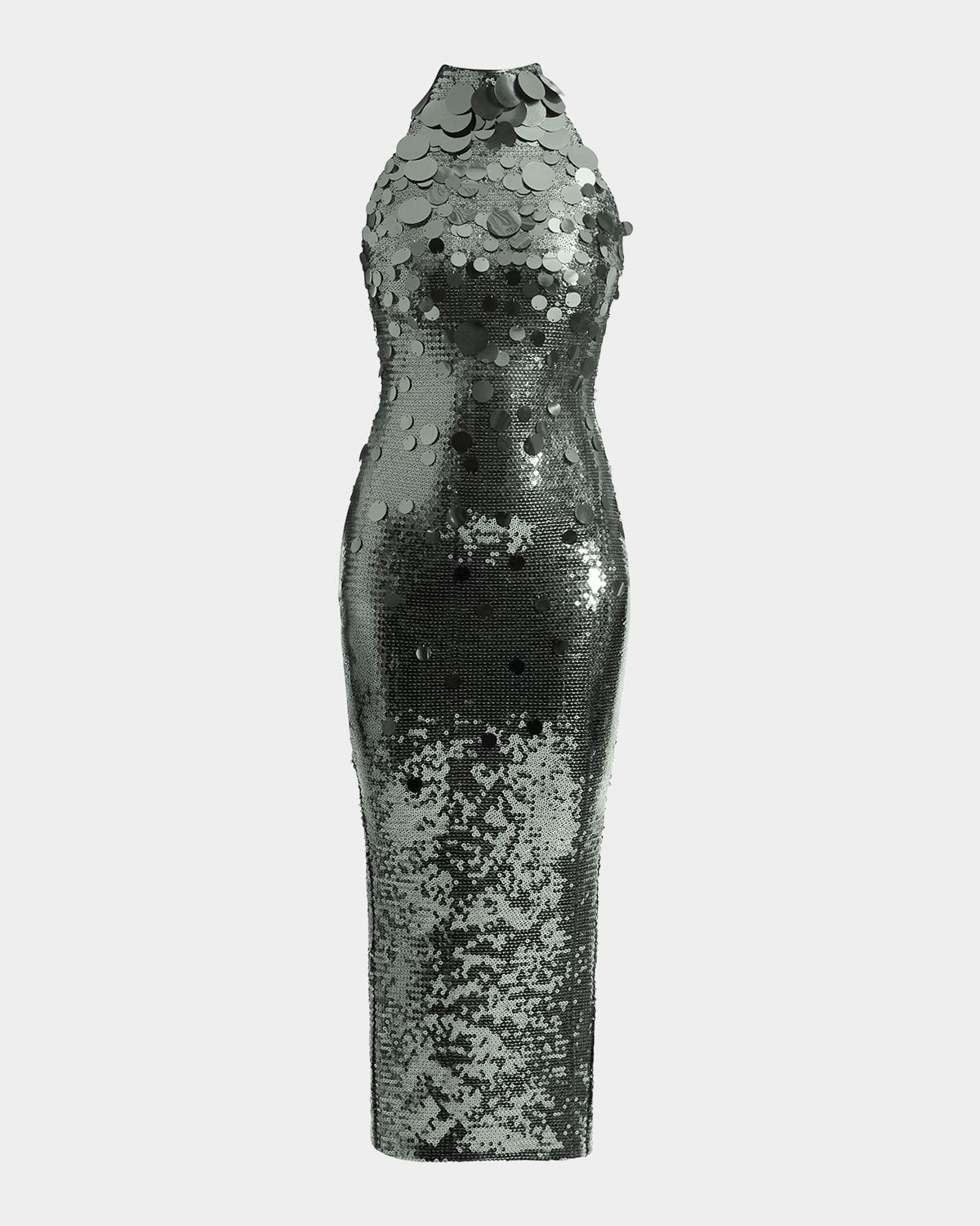 The Area Sequined Midi Dress