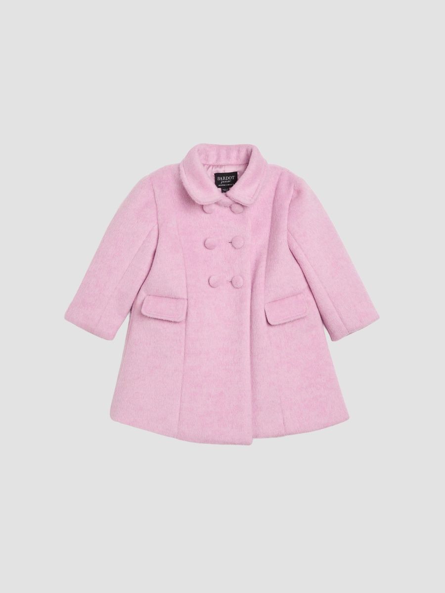 Girl's Baby Girl's, Little Girl's & Girl's Leah Wool-Blend Coat - Pink - Size 3