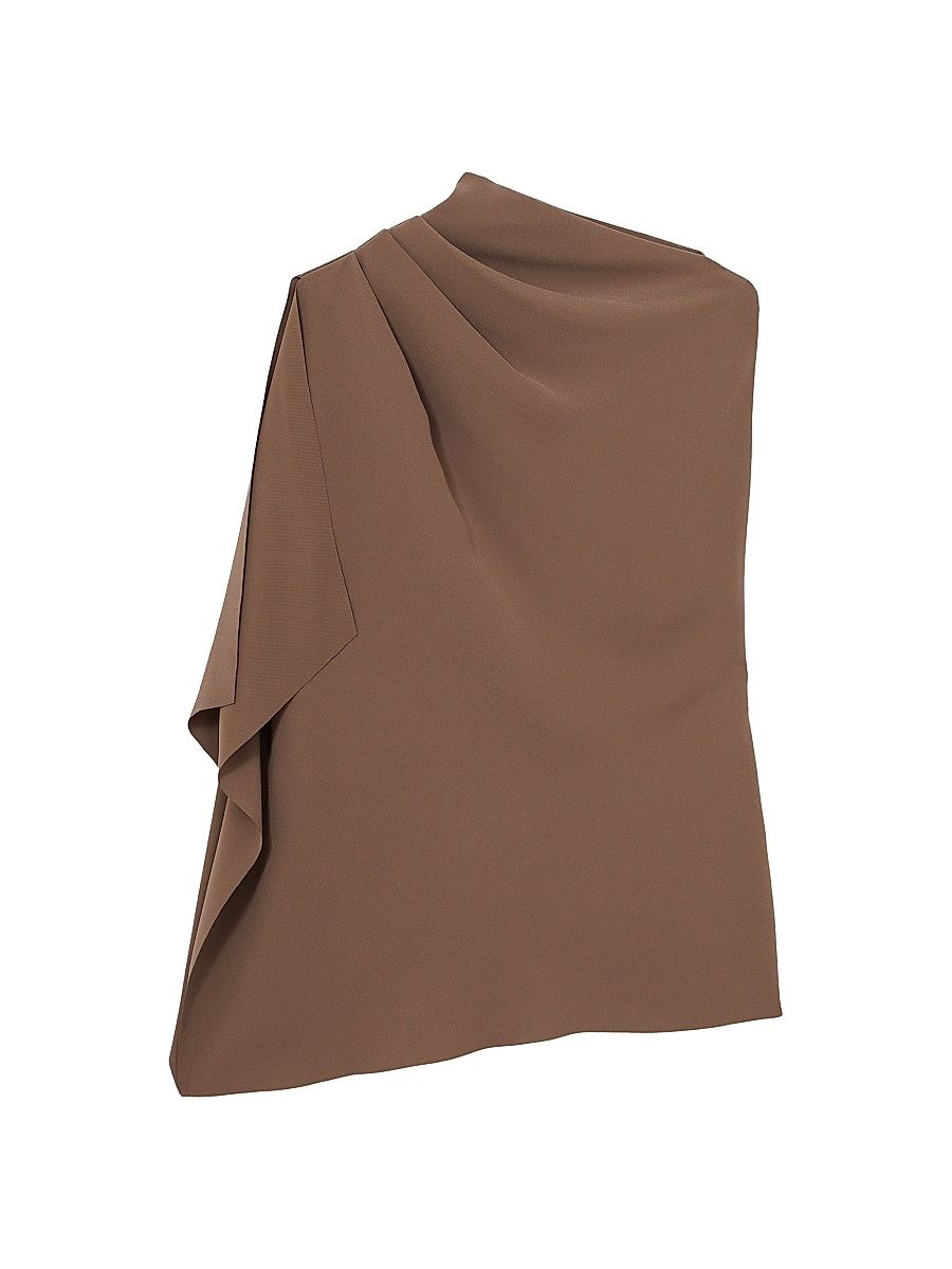 Women's Elle Draped Top - Mink - Size 4