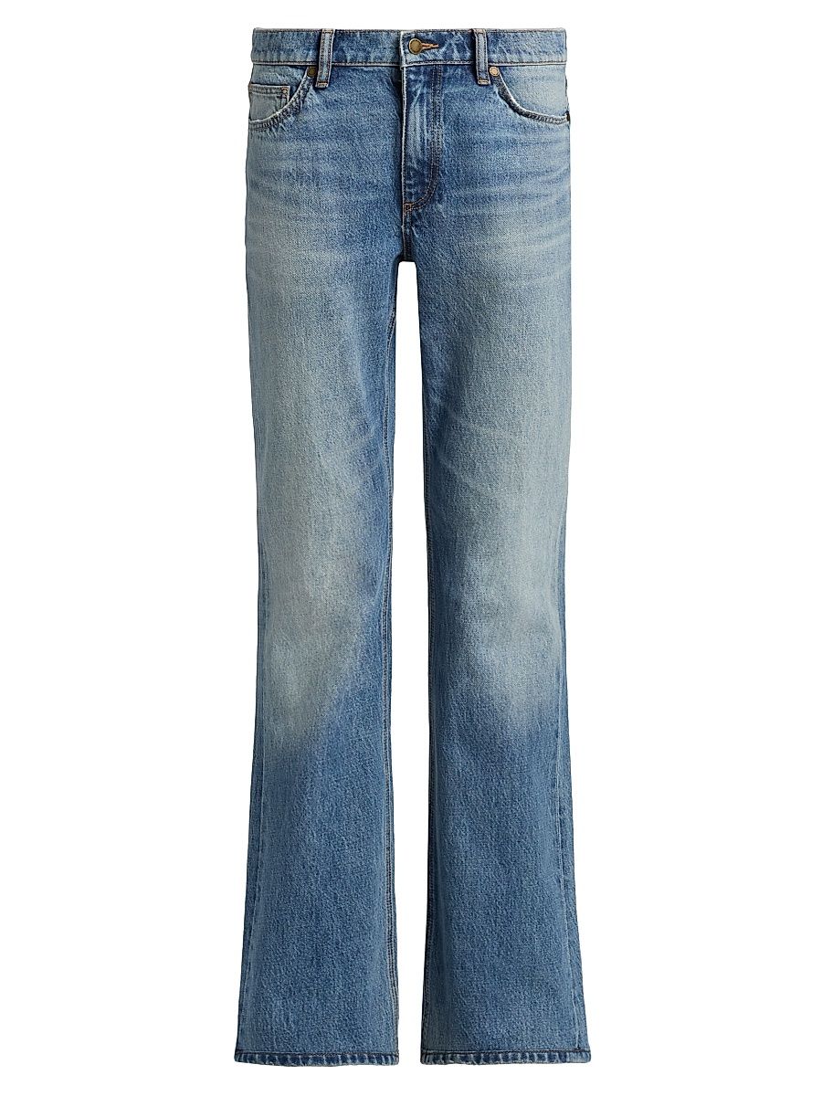 Women's Carla Cotton Flare Jeans - Vintage Medium Wash - Size 31