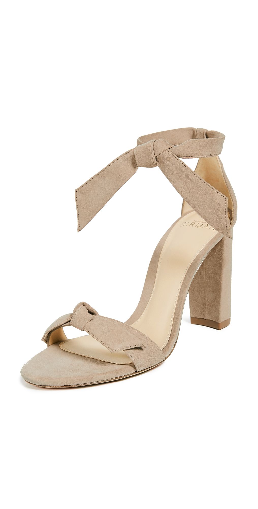 Alexandre Birman Clarita Block 90mm Sandals Cameo 36