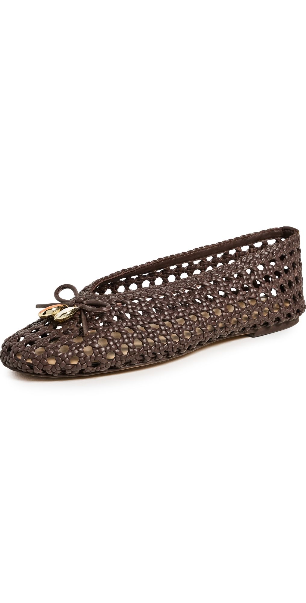 Dolce Vita Cason Woven Flats DK Brown 9.5