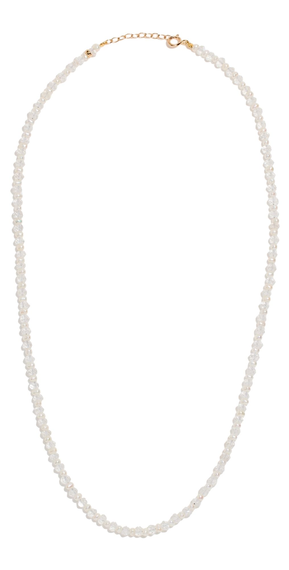 JIA JIA April Crystal Beaded Necklace Crystal One Size