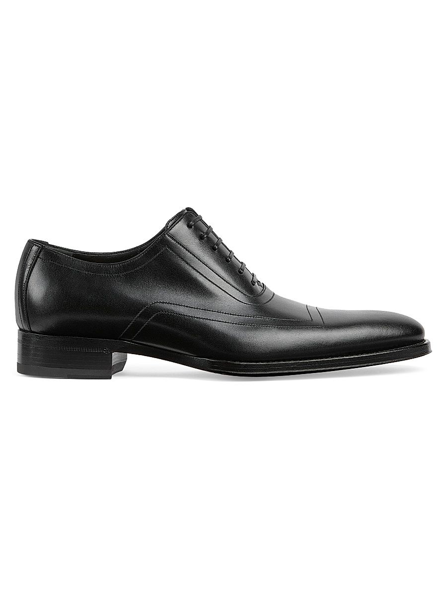 Men's Iggy Leather Oxfords - Black - Size 8