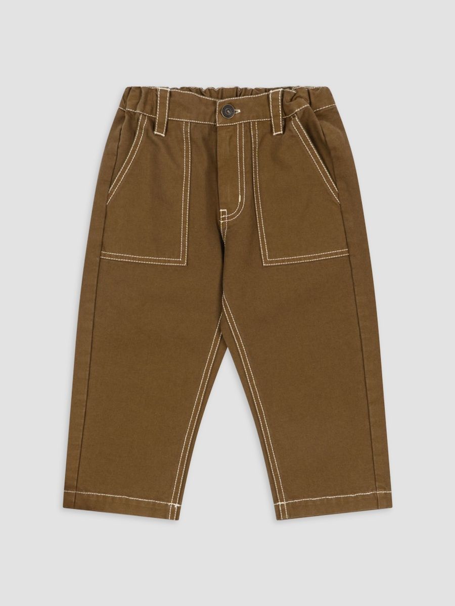 Konges Slojd Boy's Baby Boy's,Little Boy's & Boy's Rida Straight-Leg Pants - Ermine - Size 9