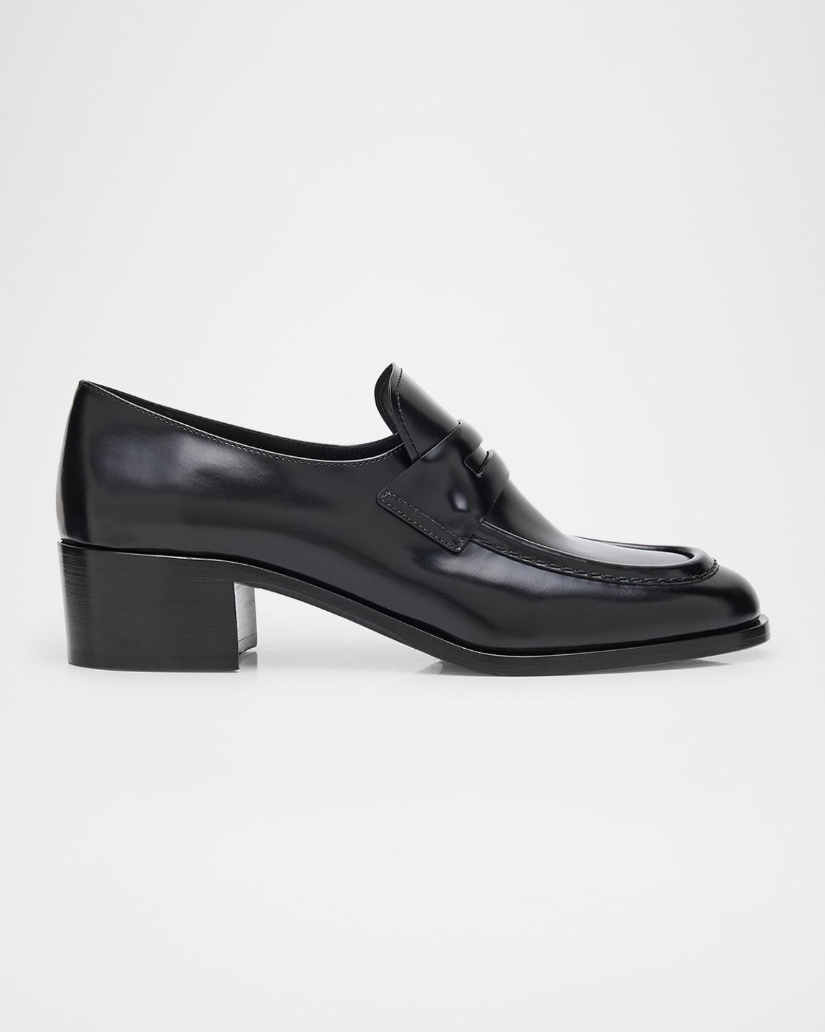 Prudence Leather Penny Loafers