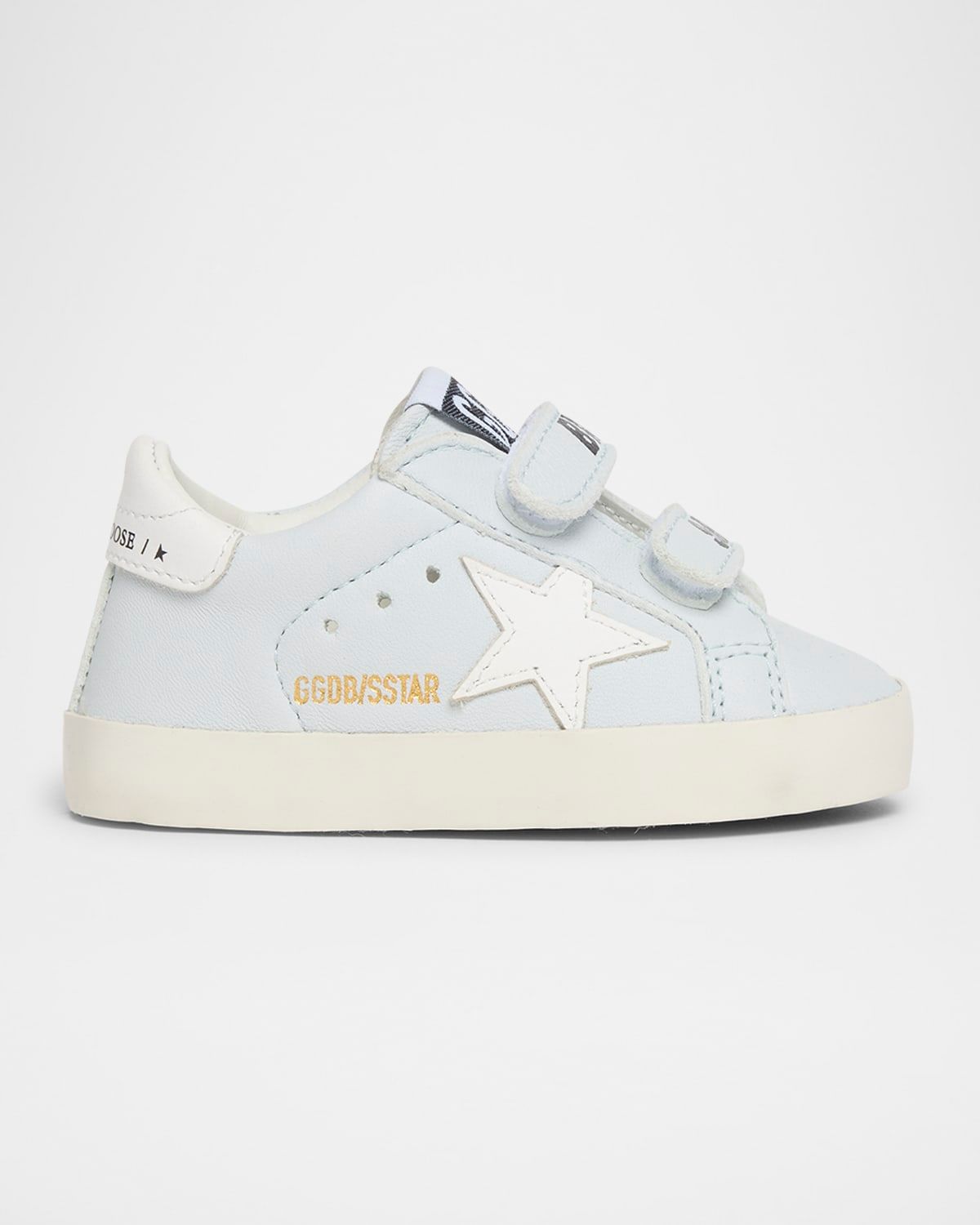 Boy & apos;s School Leather Low Top Sneakers, Baby