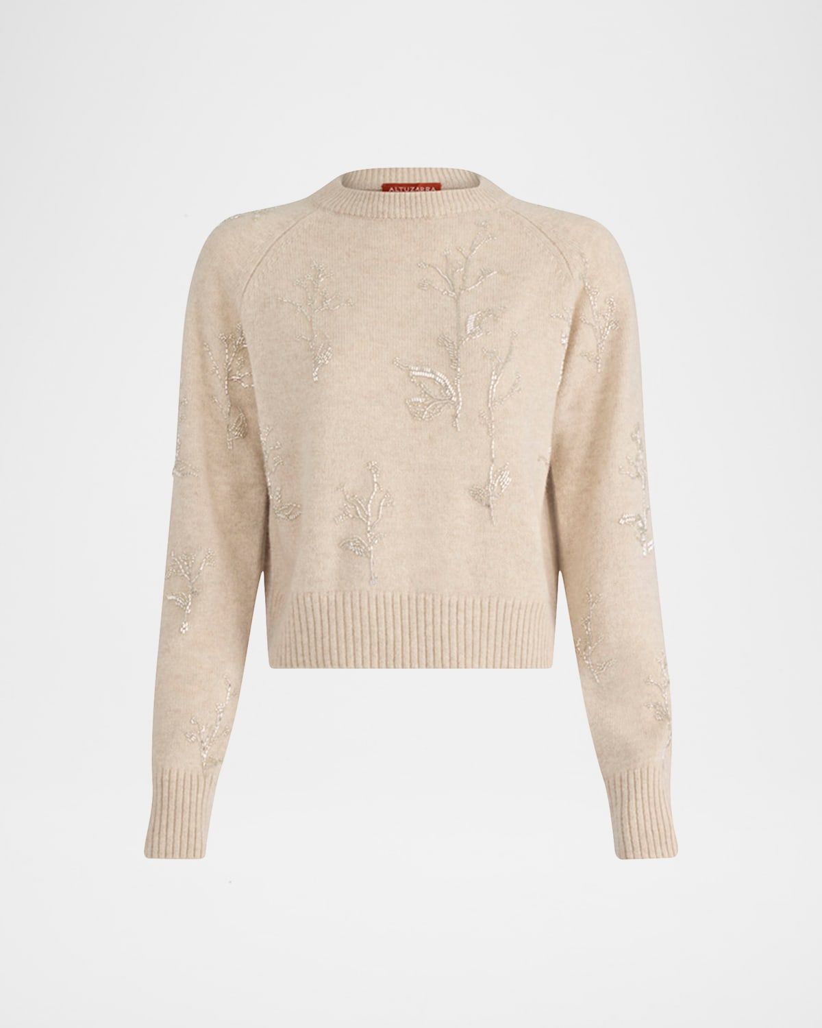 Paulie Beaded Crewneck Sweater