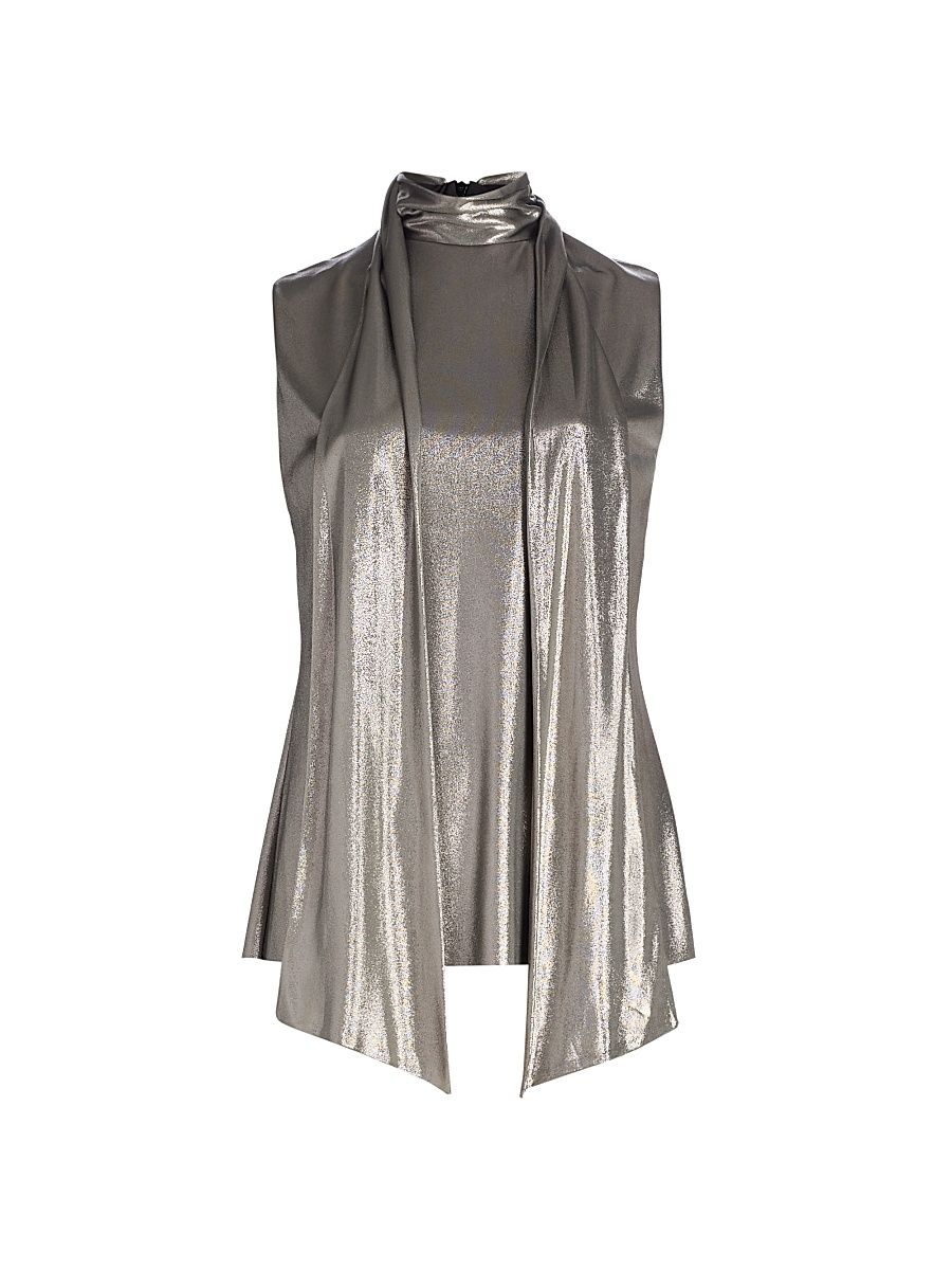 Women's Dila Splendid Metallic Top - Planet - Size 10