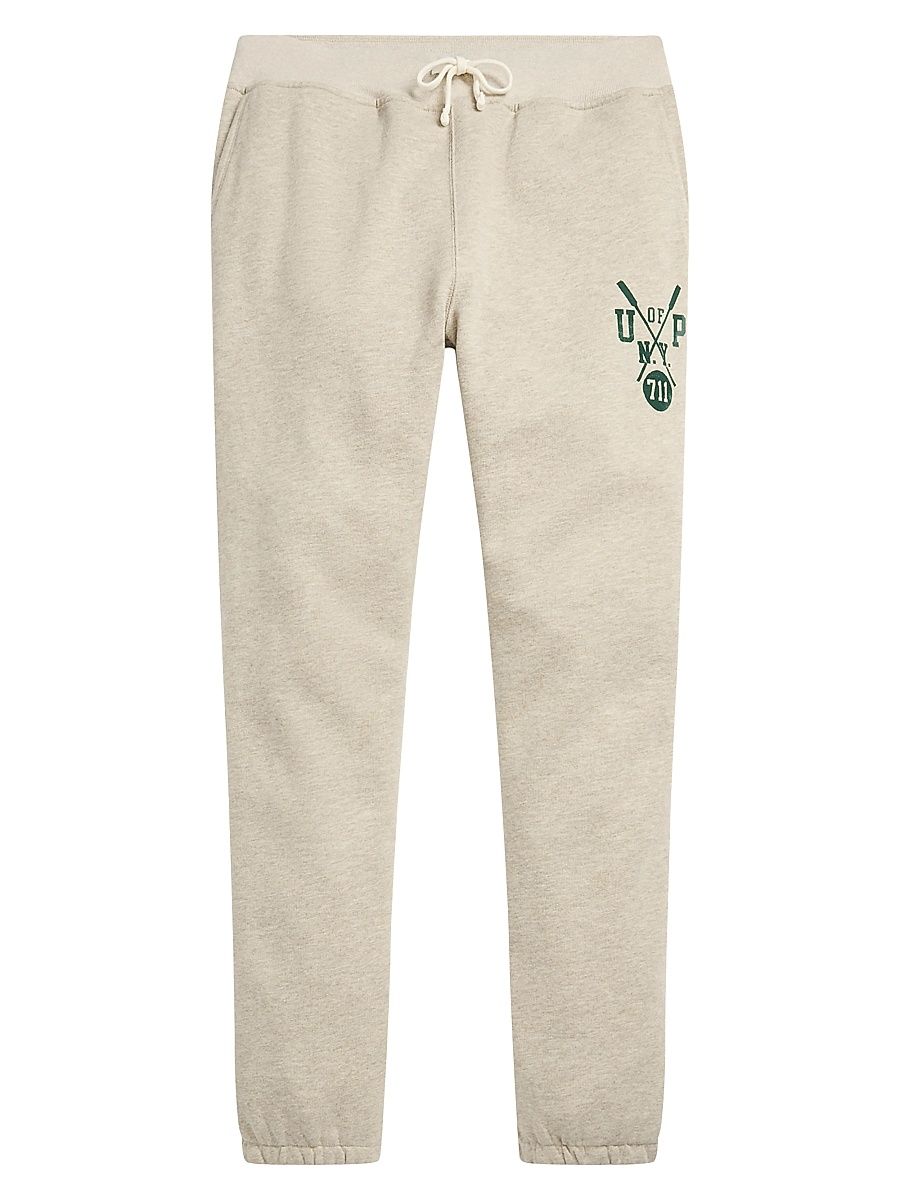 Men's Cotton-Blend Fleece Sweatpants - Light Vintage Heather - Size XXL