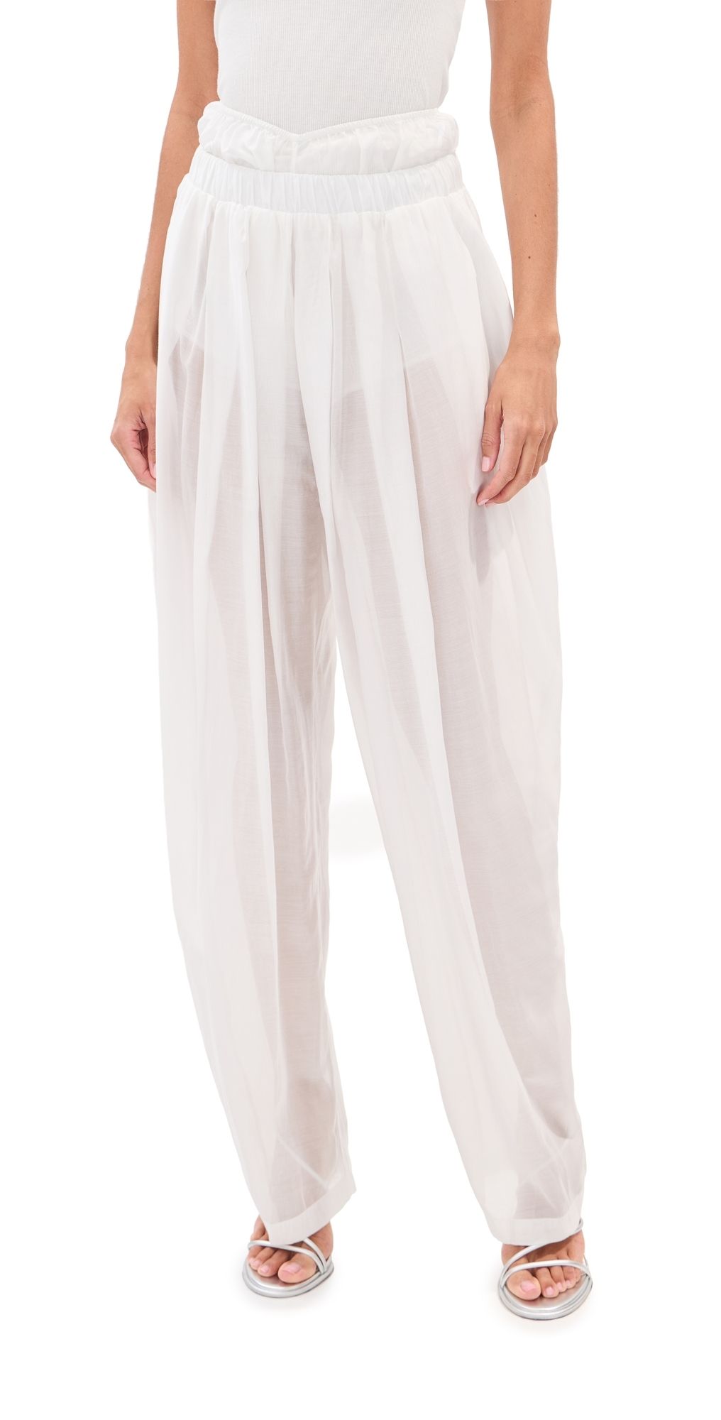 DARKPARK Simona with Culotte Balloon Pants White 38