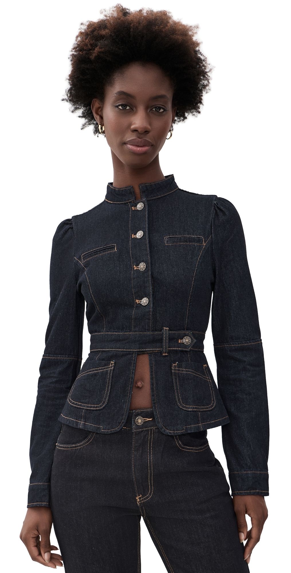 Lioness Brooklyn Denim Jacket Indigo XS