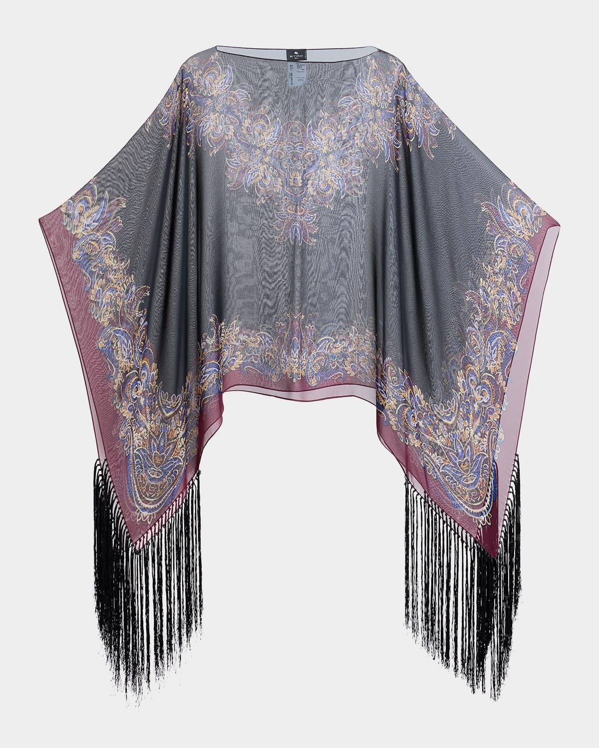 Paisley Sheer Kimono