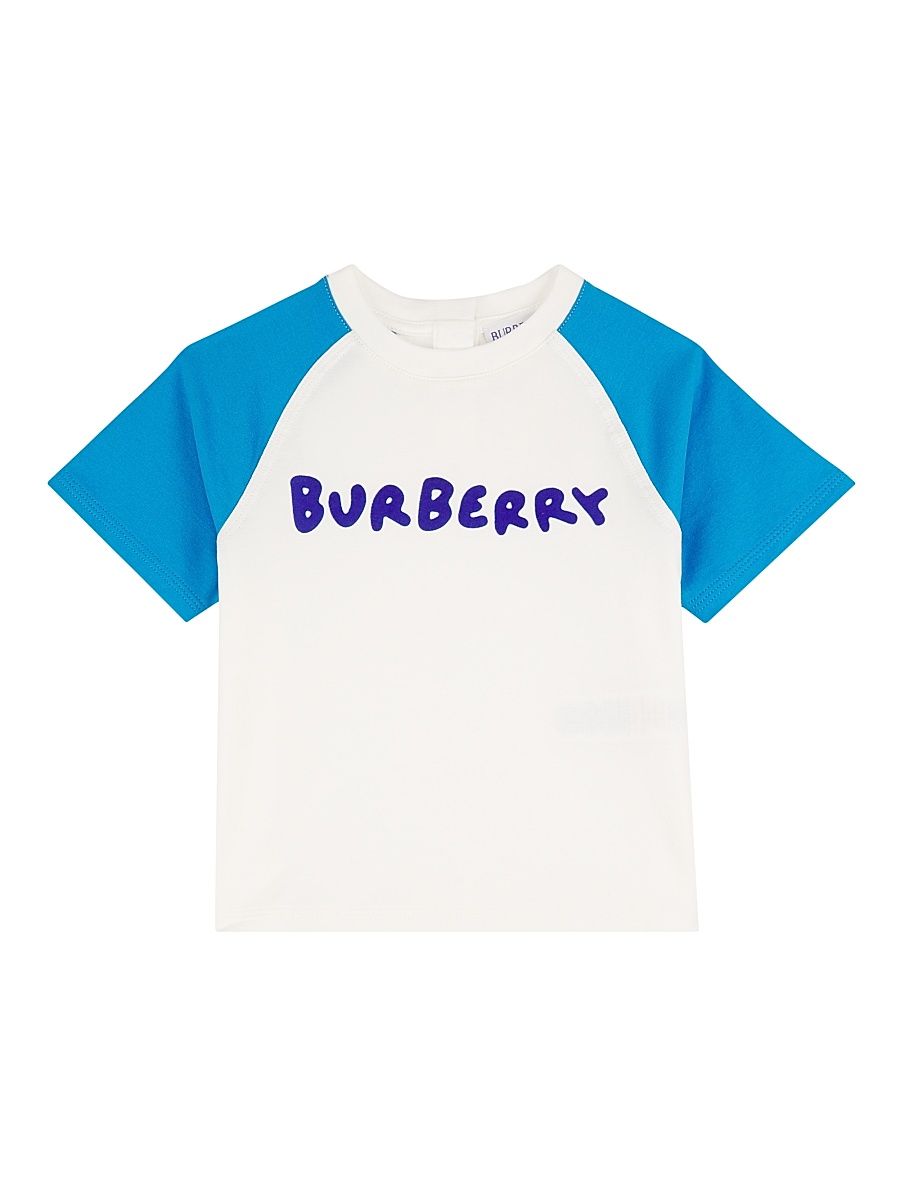 Baby Boy's, Little Boy's & Boy's Logo Raglan Sleeve T-Shirt - Chalk Jewel - Size 18 Months