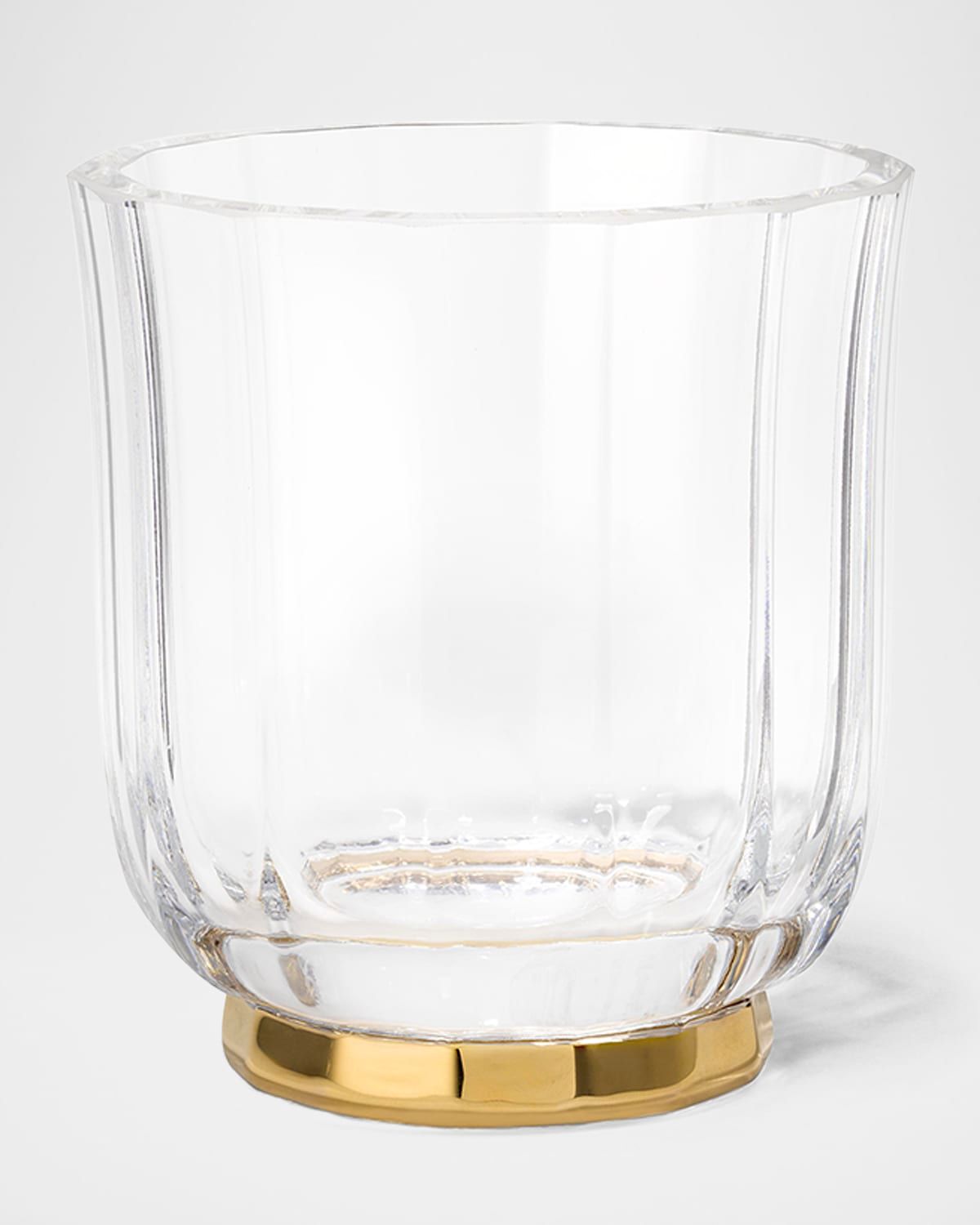 Delmara Crystal Votive Hurricane